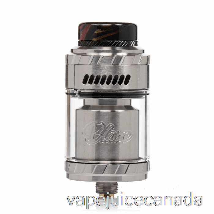 Vape Juice Thunderhead Creations Blaze Solo 25mm RTA Stainless Steel